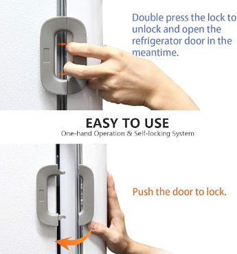 Child Safety Refrigerator/Fridge Door Lock