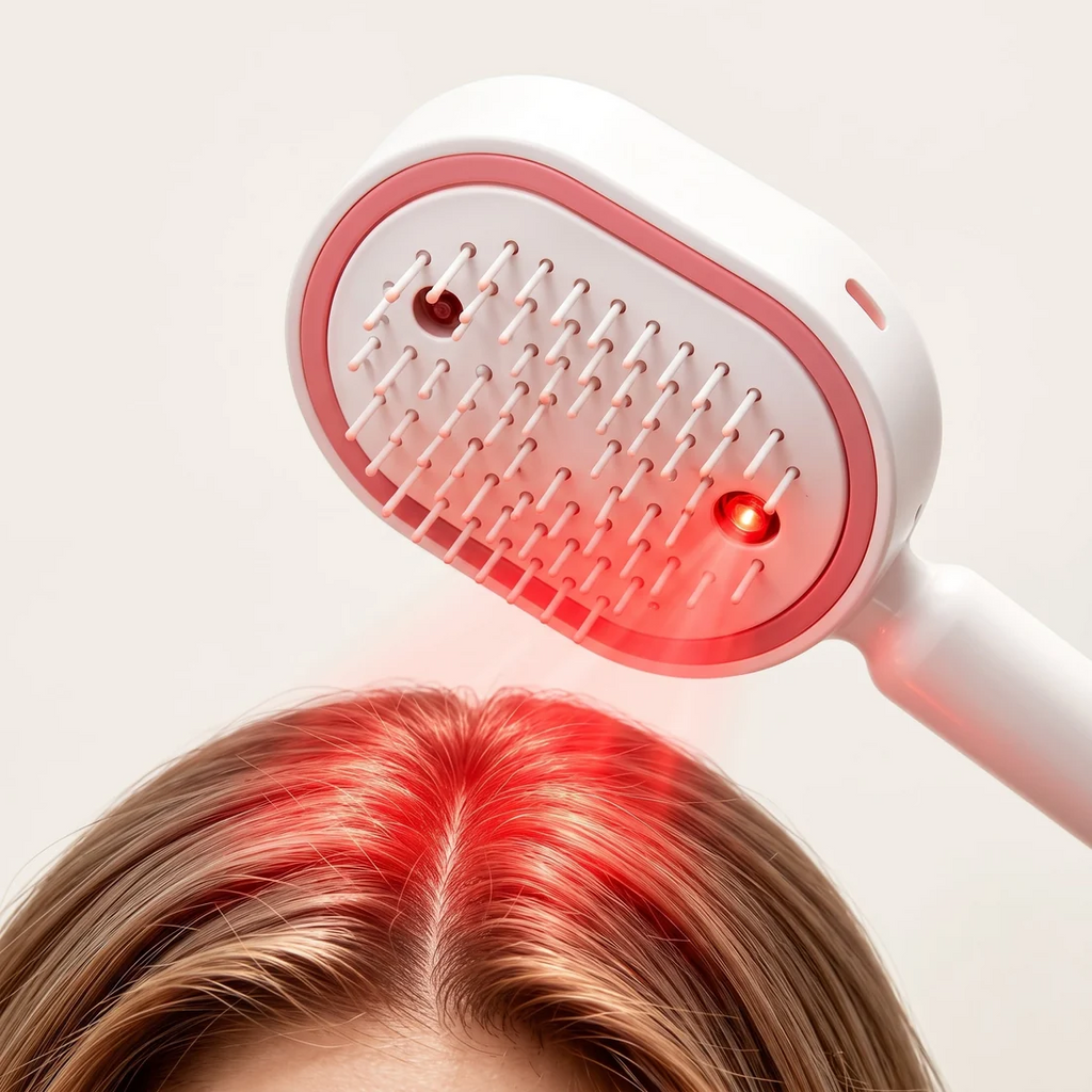 Electric Spray Retractable Air Cushion Comb