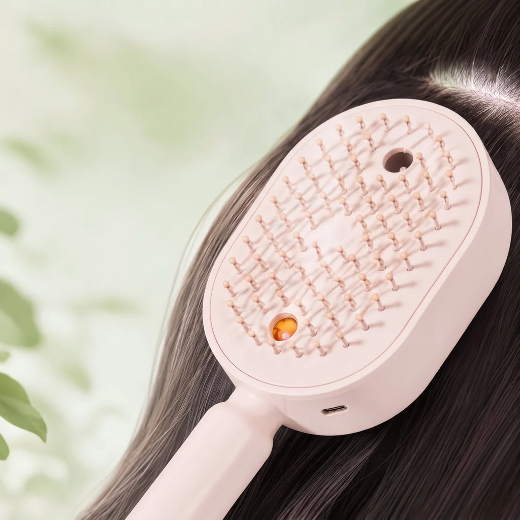 Electric Spray Retractable Air Cushion Comb