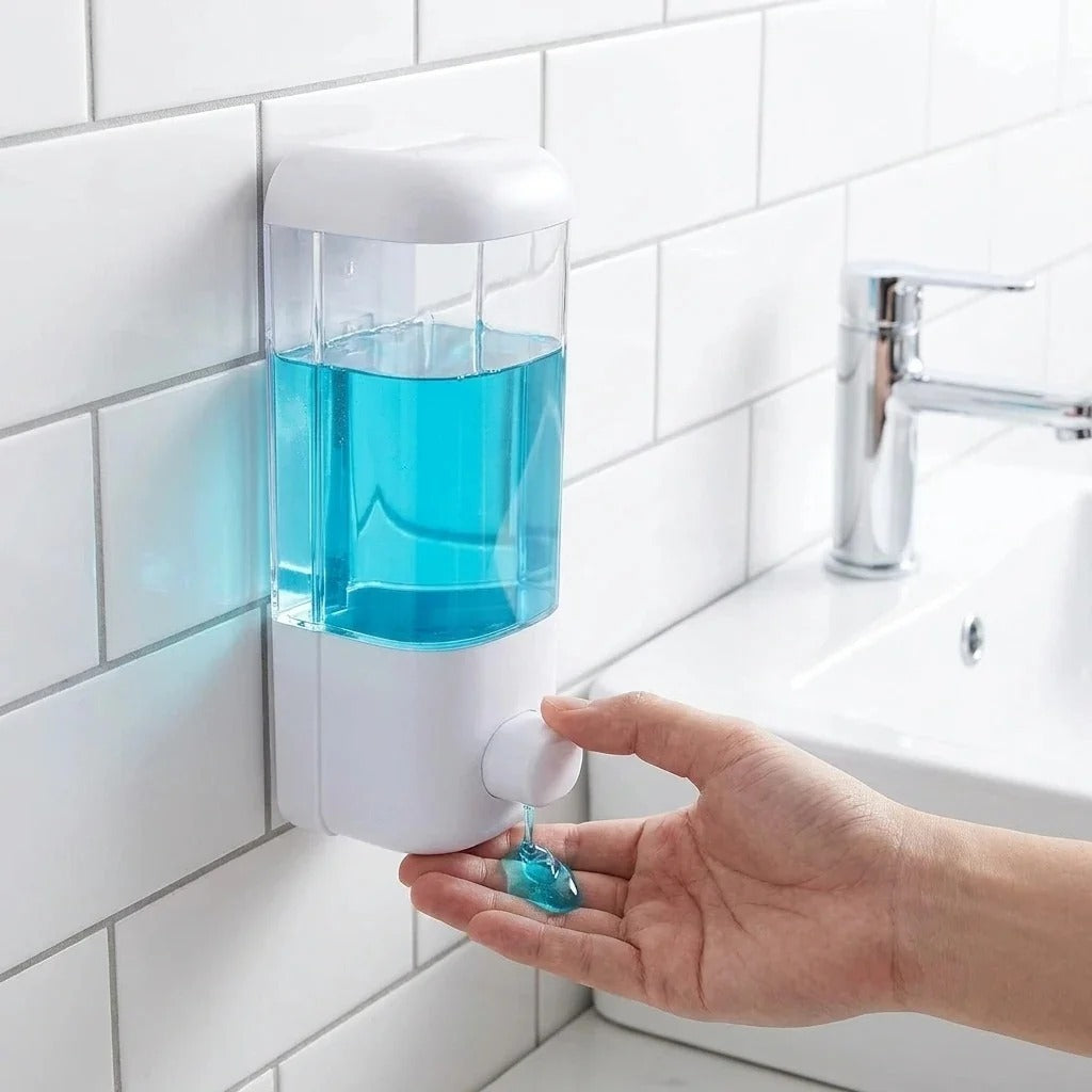 Wall-Mounted Manual Press Soap Dispenser  capacity 250ml