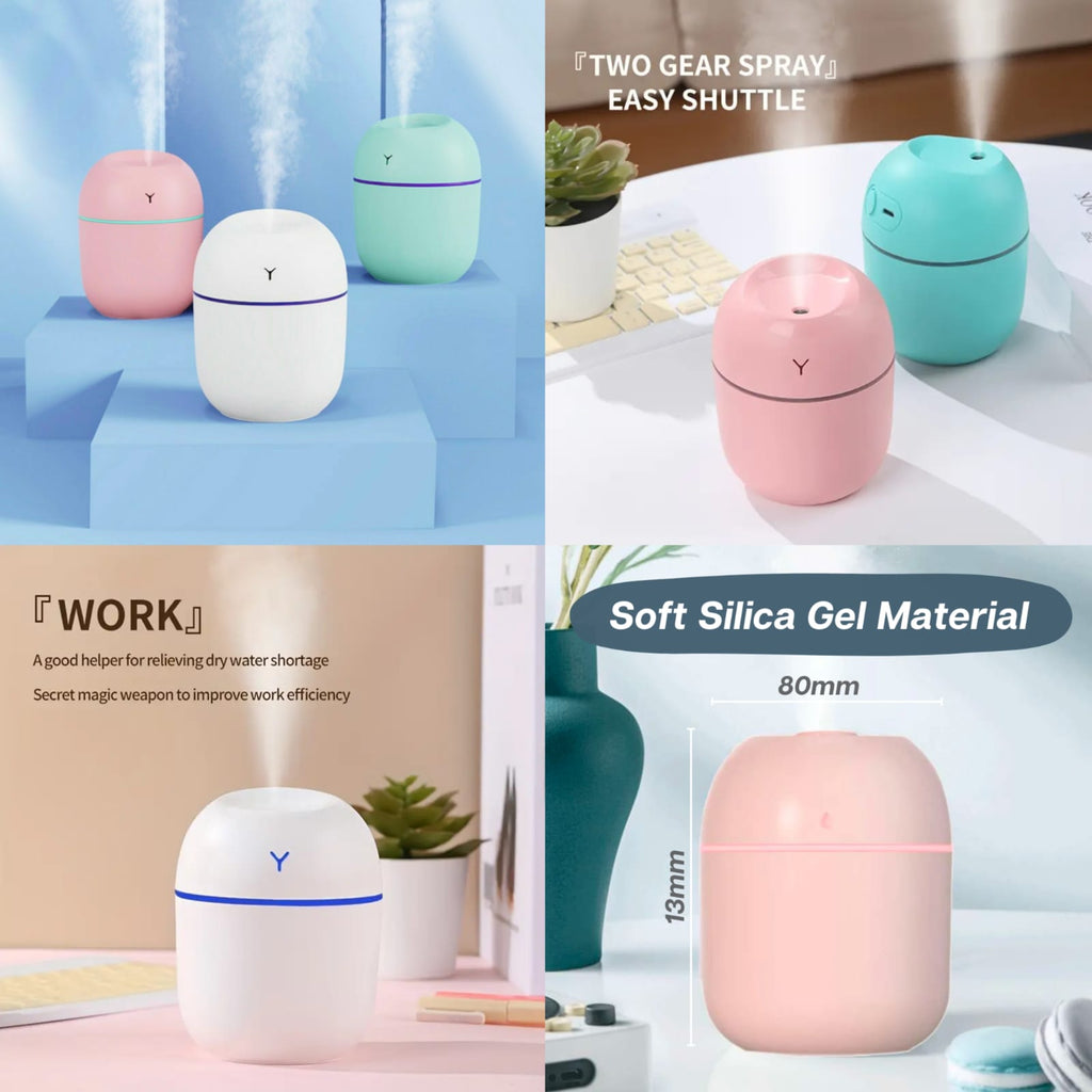 Air Humidifier Usb Small Mini Portable Cool Mist Diff-user