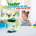 Cute Cartoon Printed Sippy Straw Cup 300ml Without Strap Box Pack  Random Colours