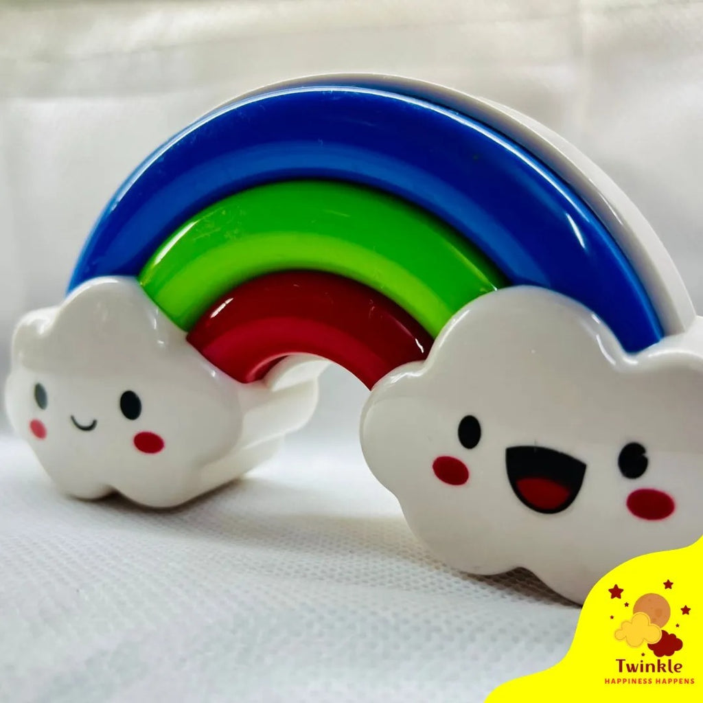 Beautiful Sensor System Rainbow Cloud shape night light with Magical Multi color Light for Baby sleeping Dim Light and general purpose of Sleeping Light