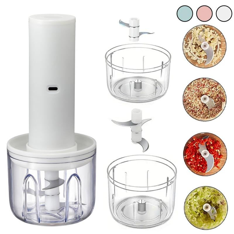 Multifunctional Portable Electric Garlic Press Garlic Chopper USB port  Food Processor Kitchen Gadgets Kitchen Tools