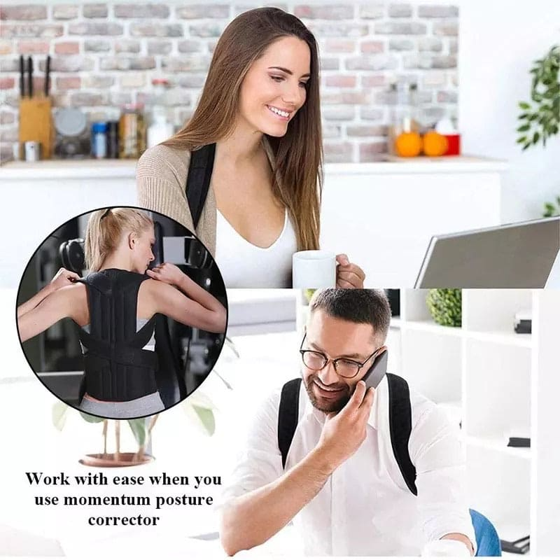 Back Posture Corrector Belt (With Metal Rods)