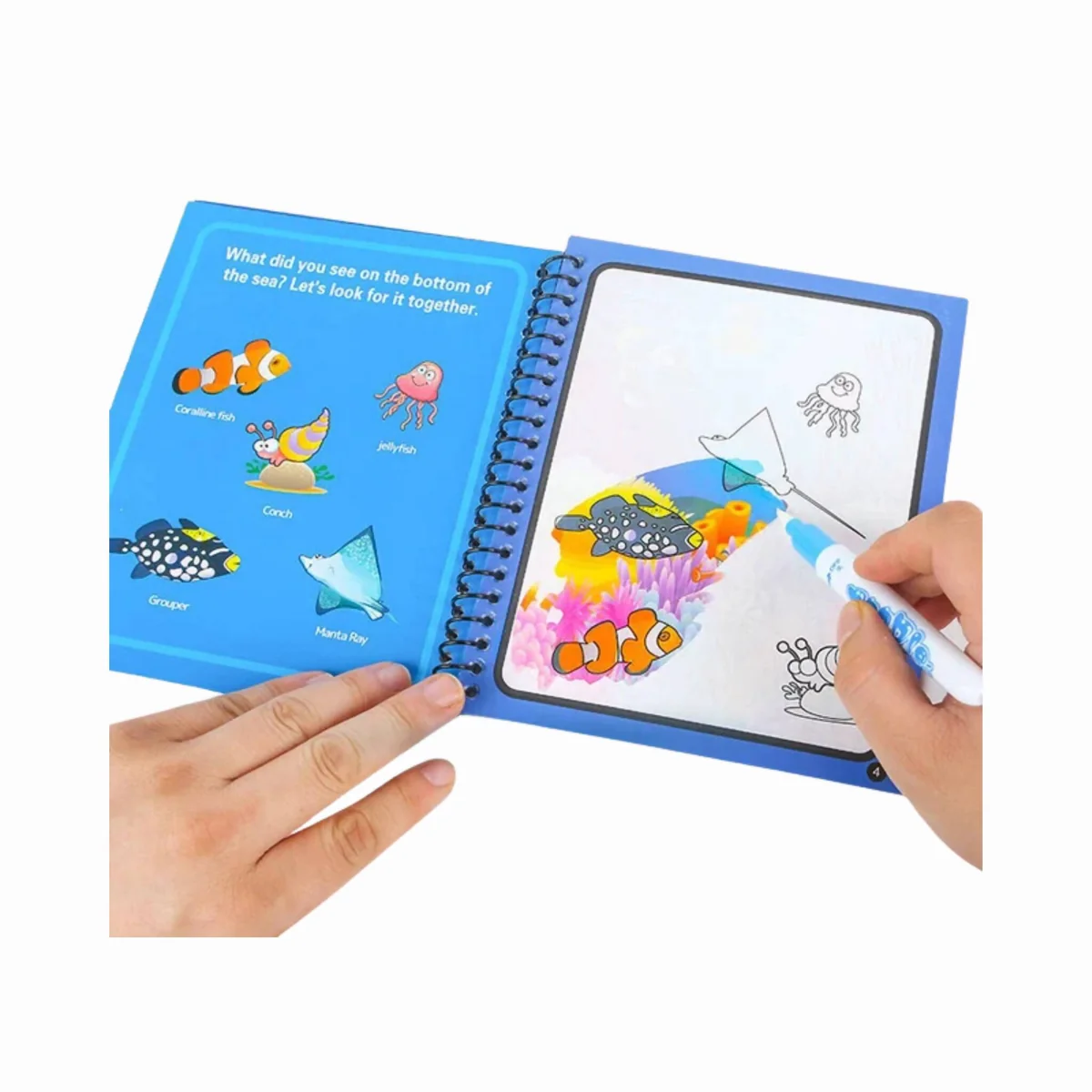Magic Water Book Water Drawing Book For Kids